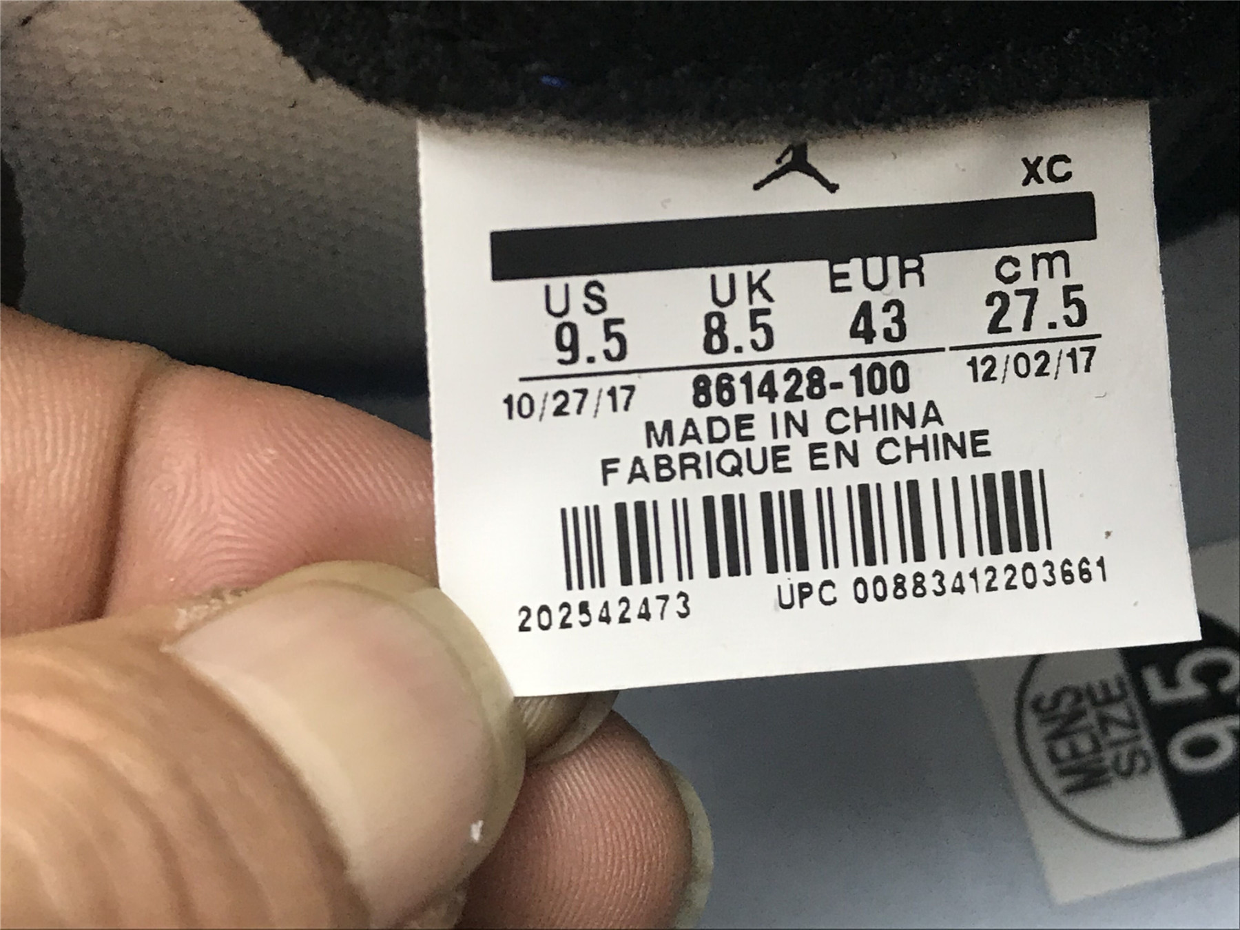 UA AIR JORDAN 1 RETRO HIGH OG NRG "IGLOO"