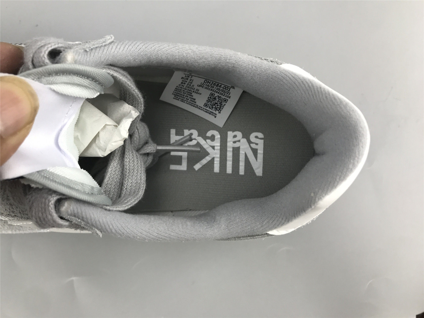 UA NIKE FRAGMENT DESIGN X SACAI X LDV WAFFLE 