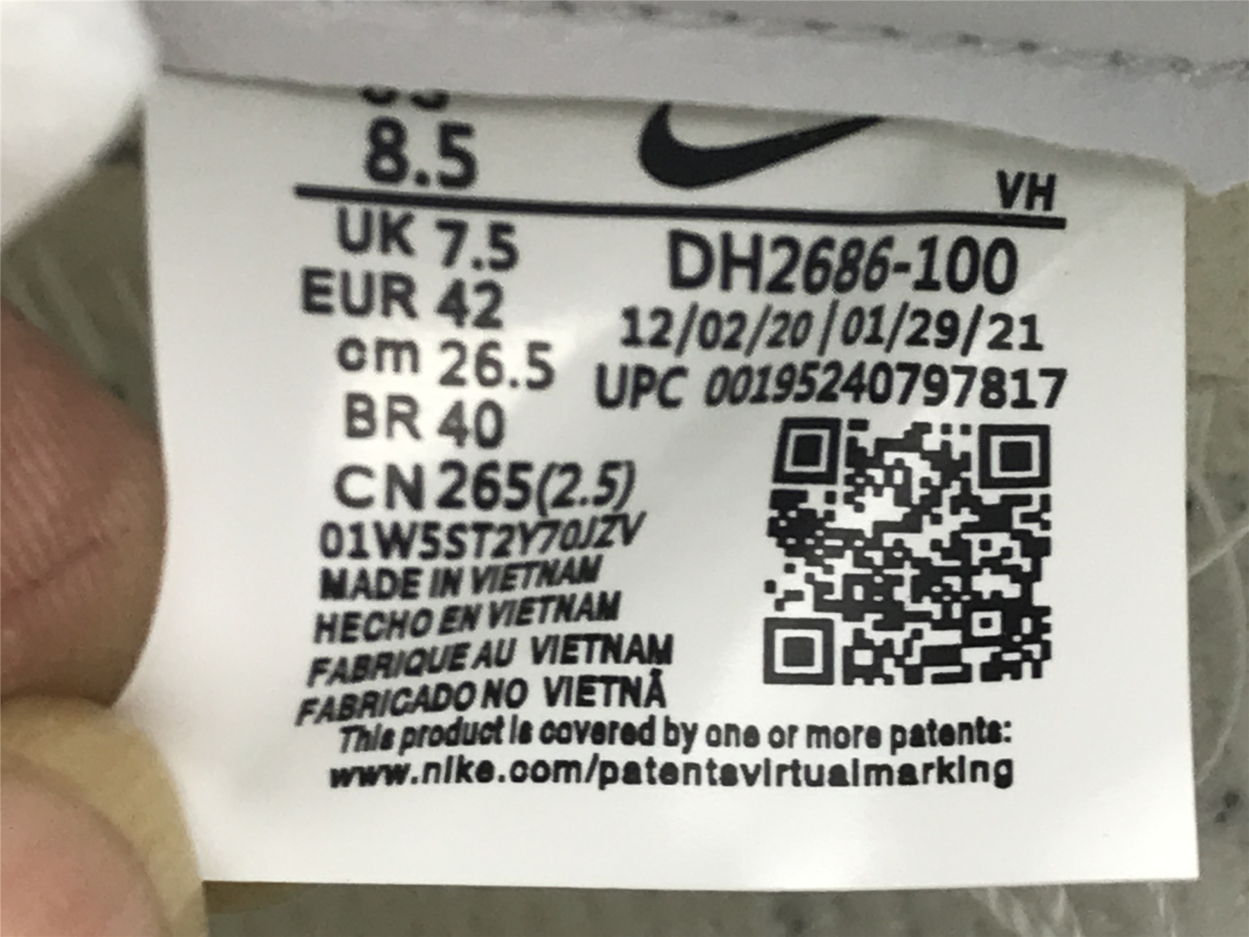 UA DOVER STREET MARKET X DUNK LOW 
