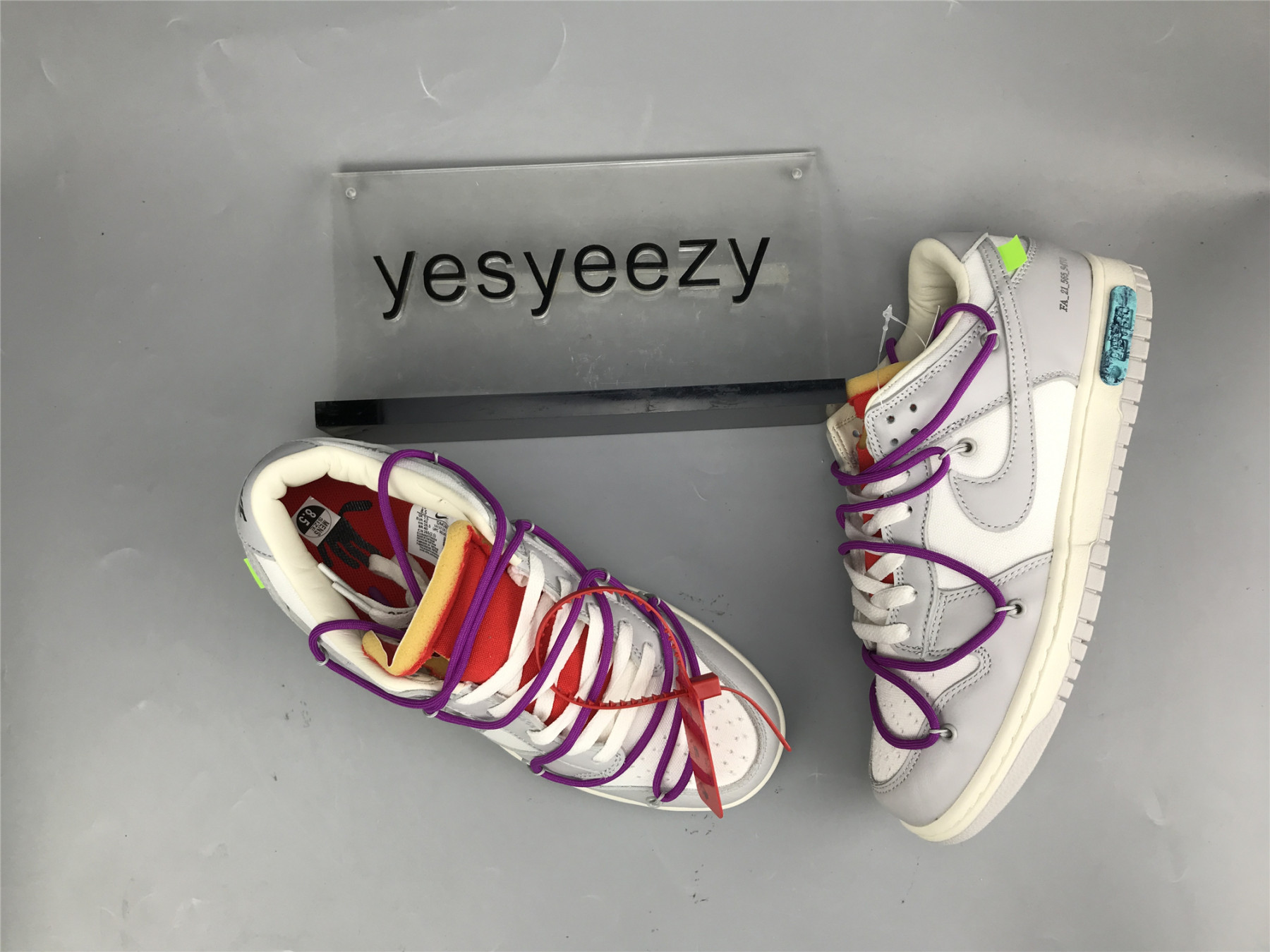 UA NIKE OFF-WHITE X DUNK LOW 