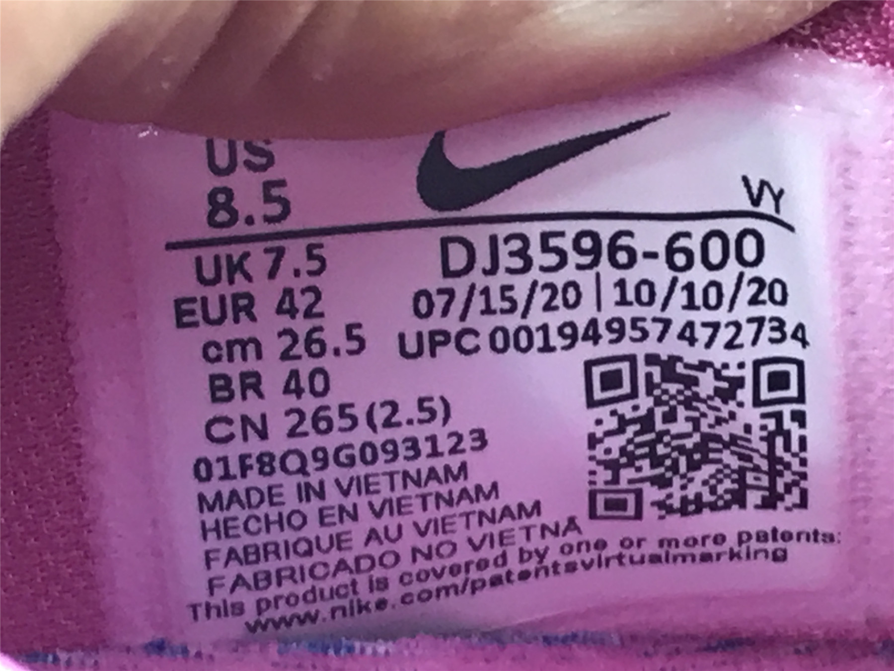 UA NIKE ZOOM KOBE 6 PROTRO 