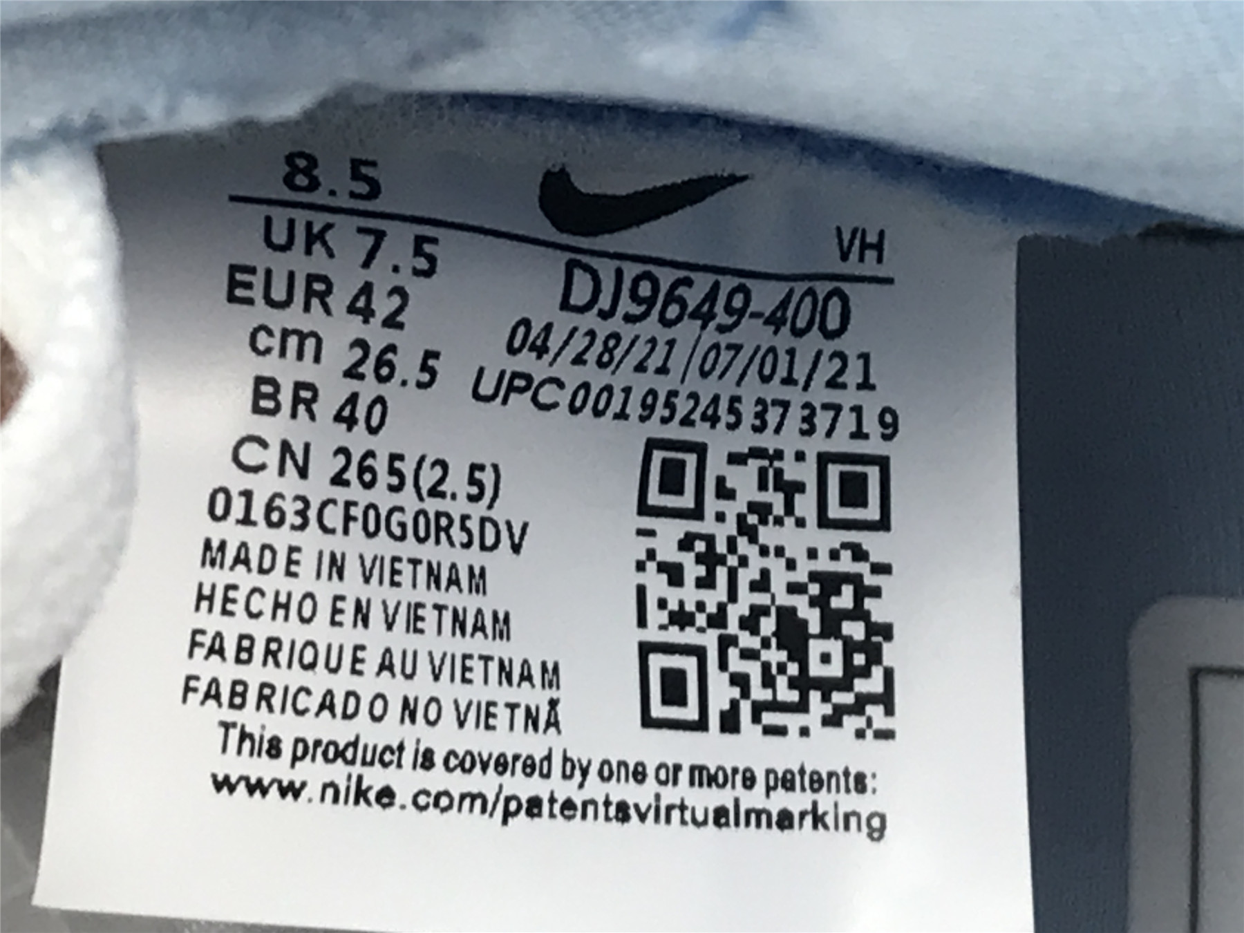 UA NIKE UNION LA X DUNK LOW 