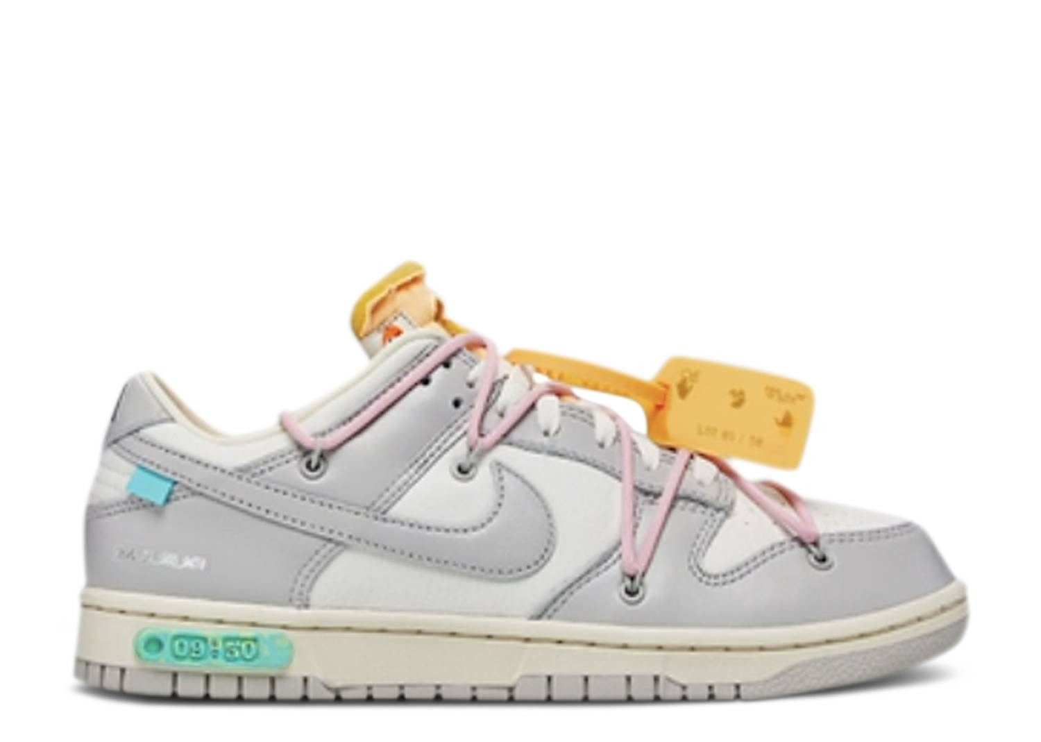 UA NIKE OFF-WHITE X DUNK LOW 'LOT 09 OF 50'