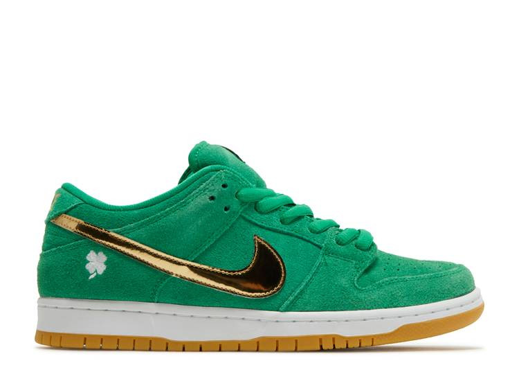 ua nike dunk low sb 'st. patR1ckâ€™s day'