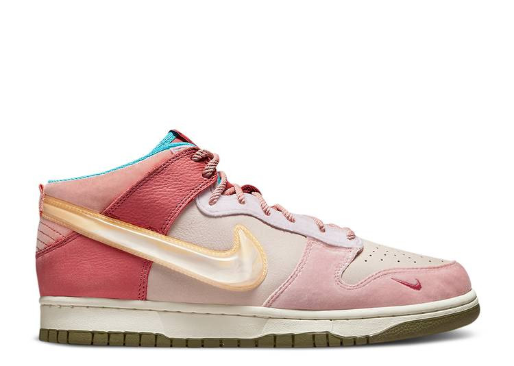 UA NIKE SOCIAL STATUS X DUNK MID 'STRAWBERRY MILK'