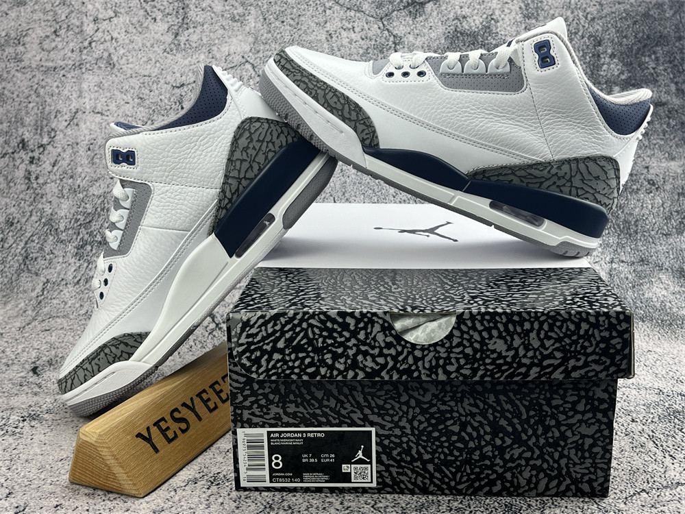 UA AIR JORDAN 3 RETRO 