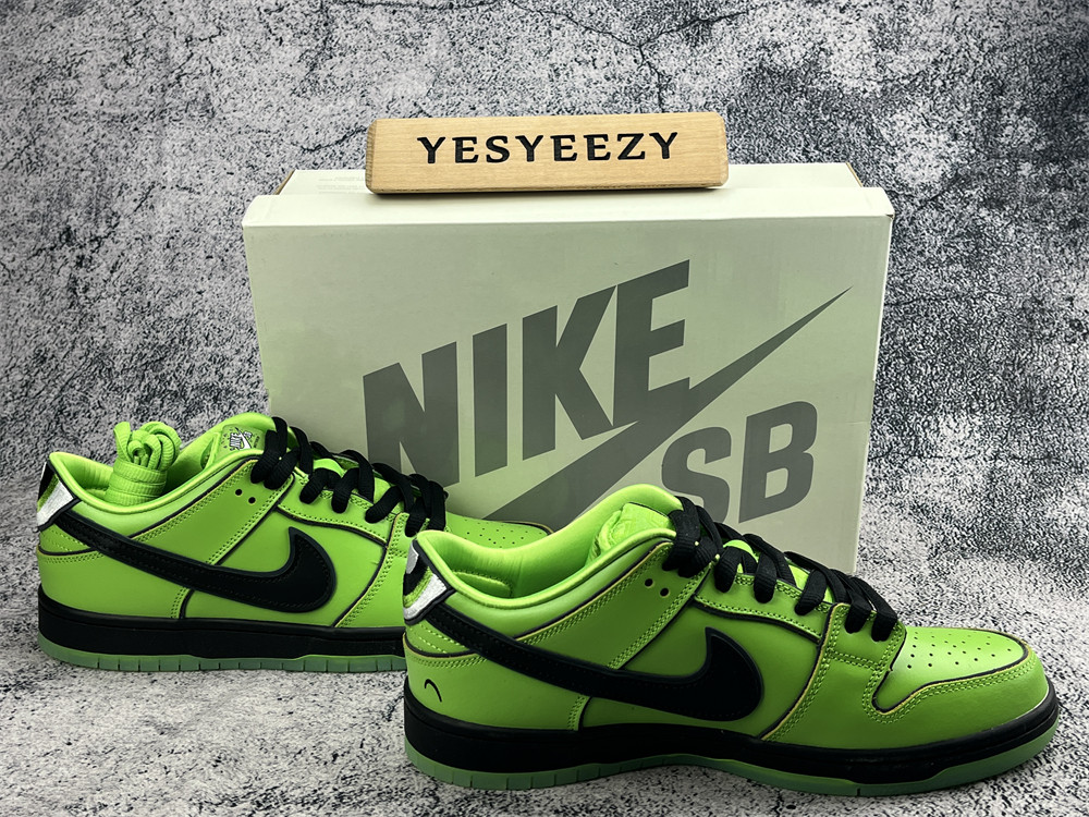 UA NIKE THE POWERPUFF GIRLS X DUNK LOW PRO SB QS 