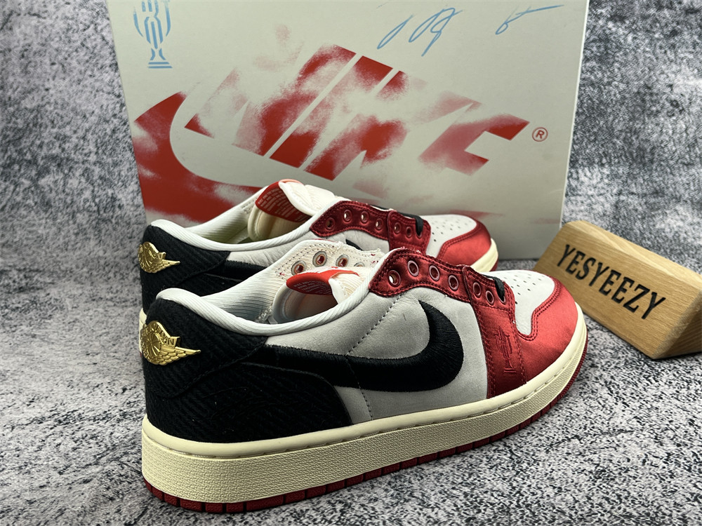 UA Jordan 1 Retro Low OG Trophy Room Away
