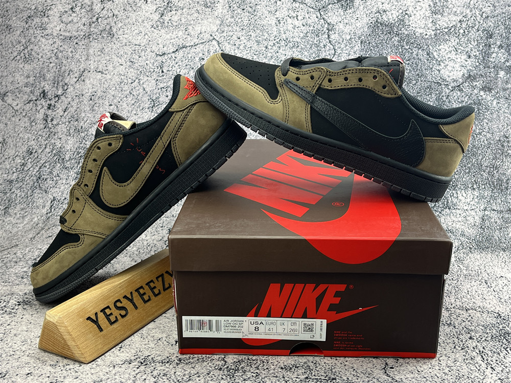 UA Travis Scott x Air Jordan 1 Low OG