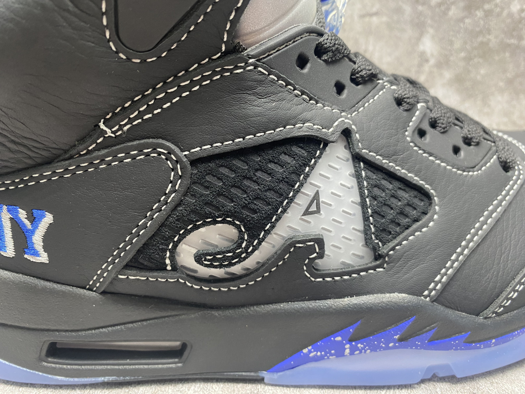 UA Jordan 5 Retro Awake NY Black