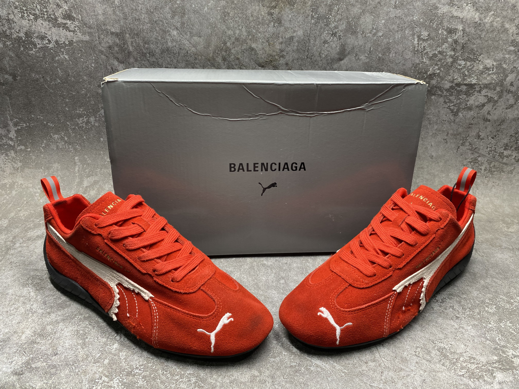 ua Ba1en*iaga speedcat suede sneaker