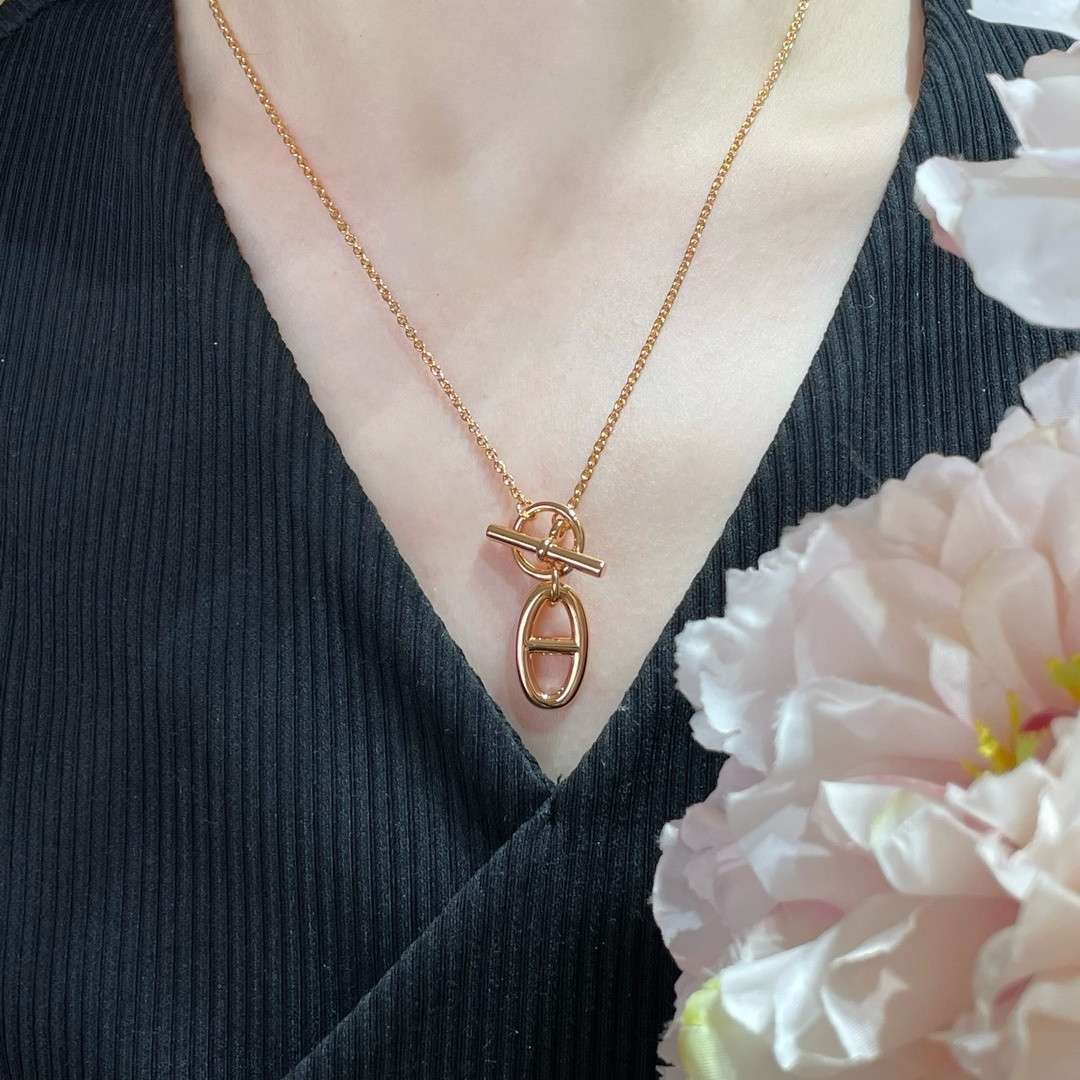 H**me5 Pig Nose Necklace Ag925
