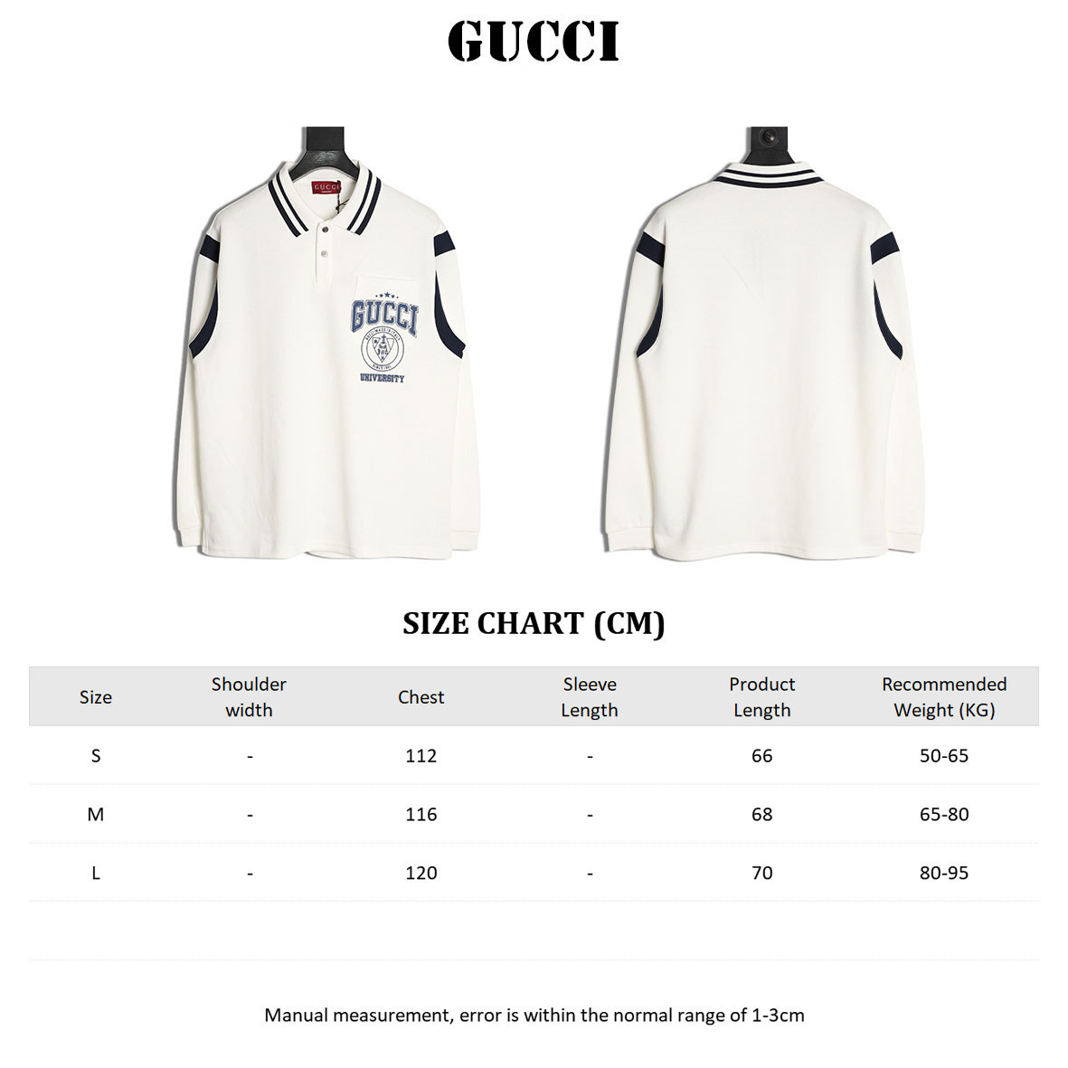 Gvc*1 Long-sleeved Polo Shirt