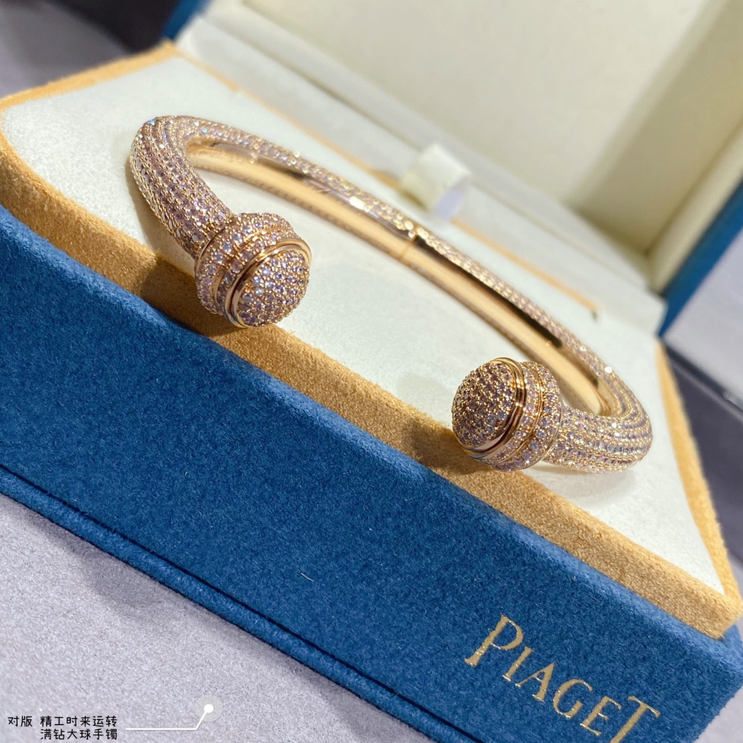 Piaget fully D1am0nd-encrusted large ball Bracelet