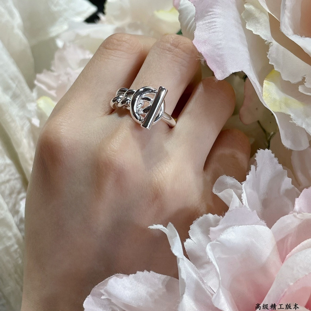 H**me5 OT Chain Ring Ag925