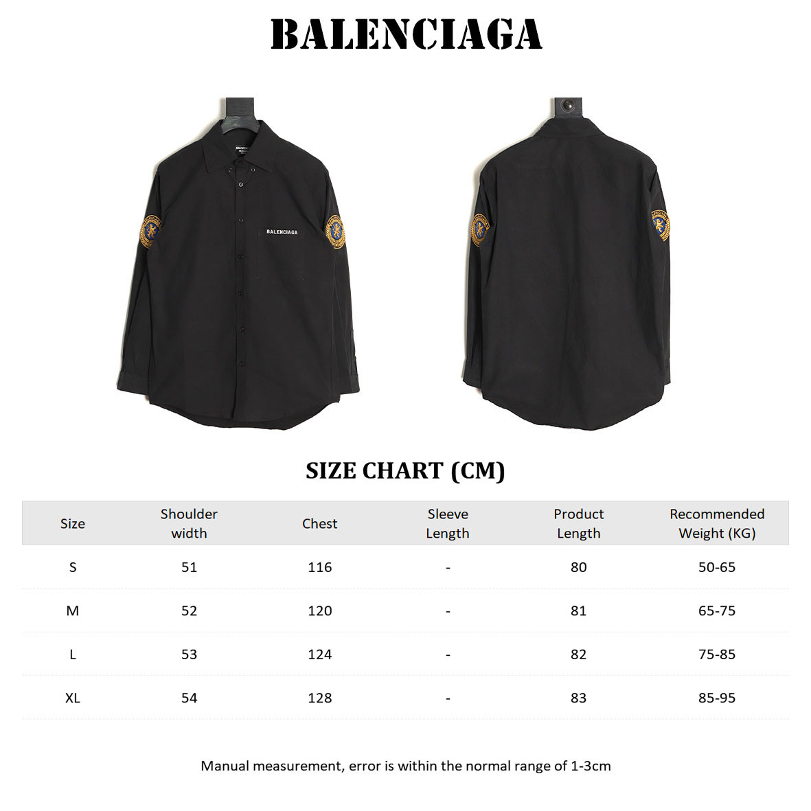 Ba1en*iaga 25Fw Long-sleeved Shirts
