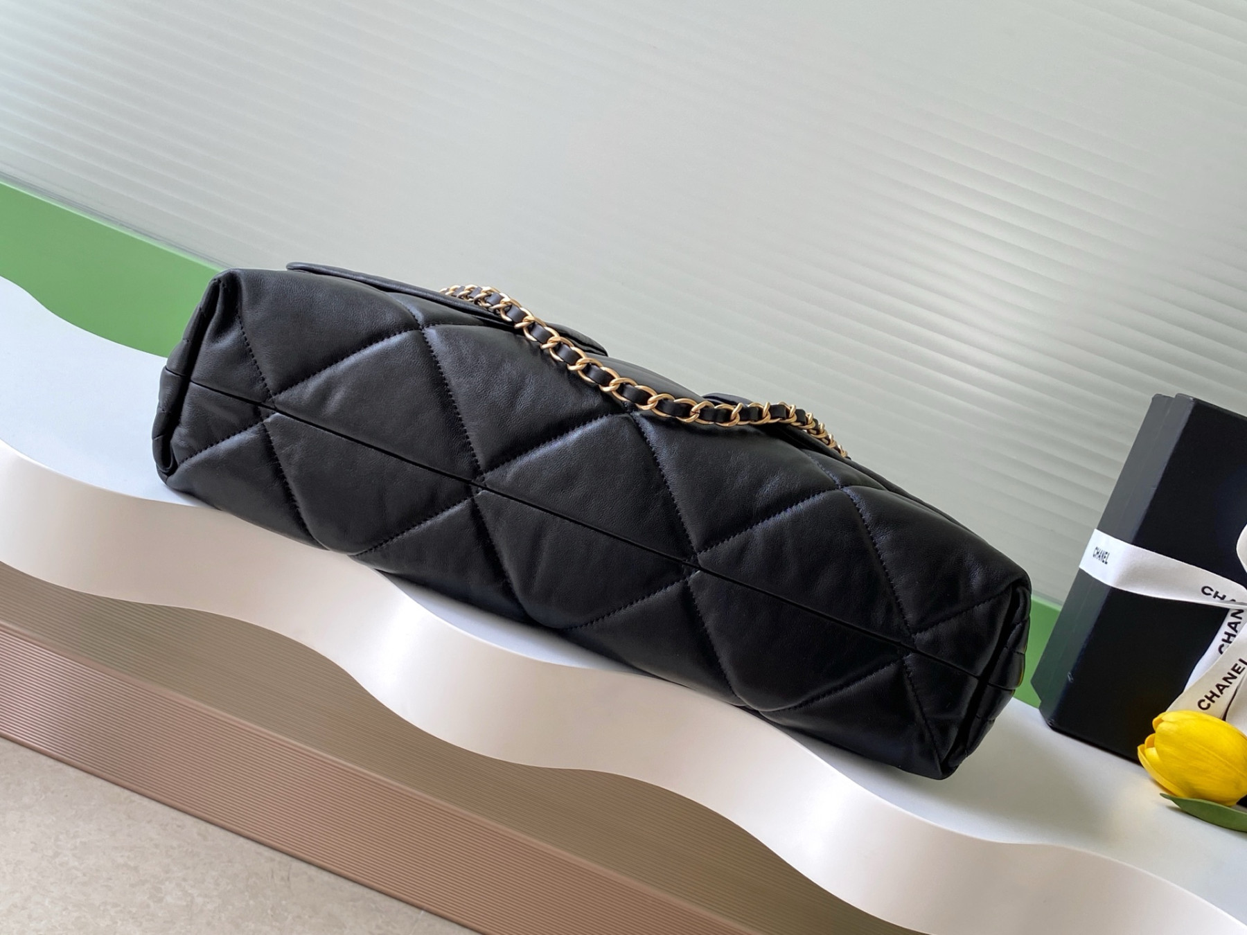 Ch**el 25K Hobo Shopping Bag 26x38x11cm