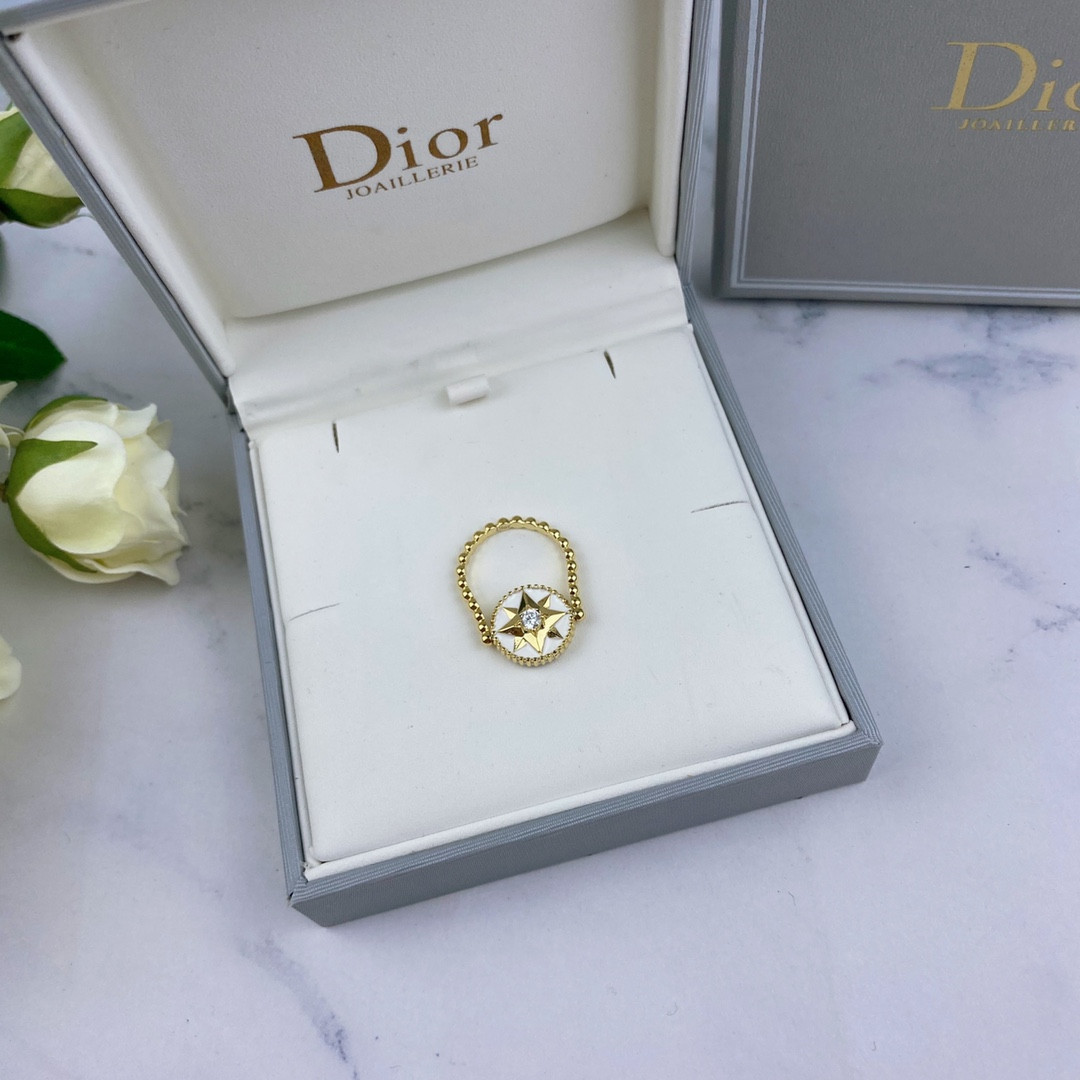 D10r Eight-pointed star Ring(No refund or exchange)