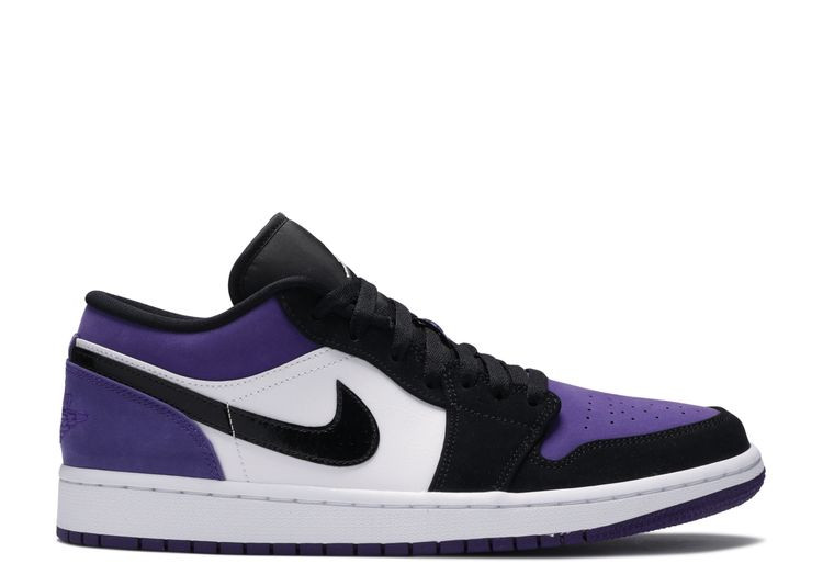 UA JORDAN 1 LOW 'COURT PURPLE'