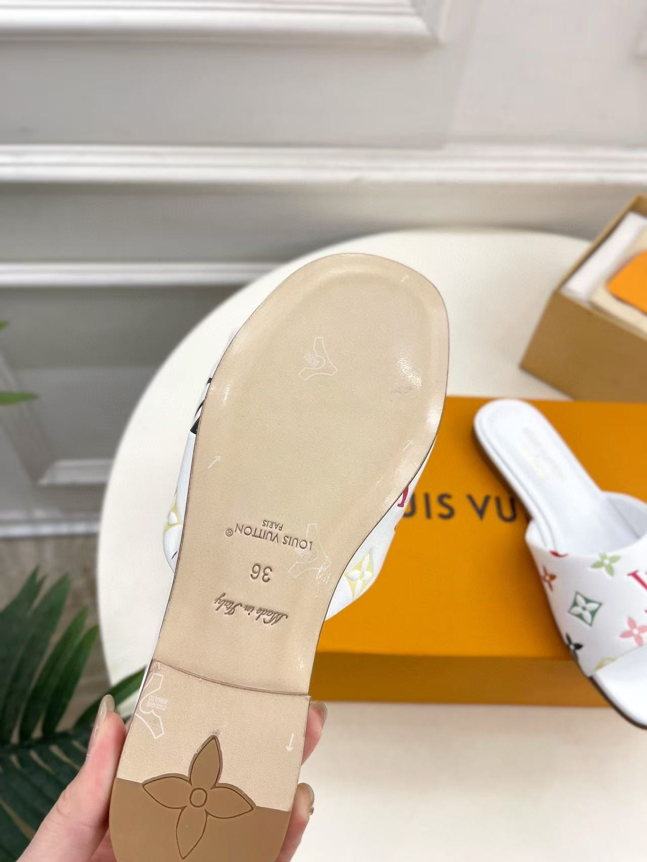 UA LV x TM 6AM Flat Mule