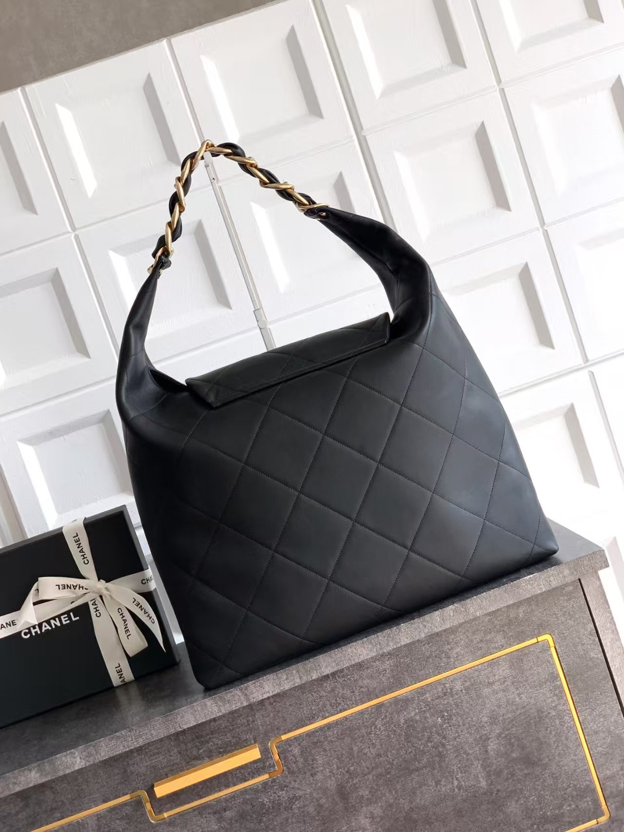 Ch**el Maxi Hobo Bag 53x43x9cm