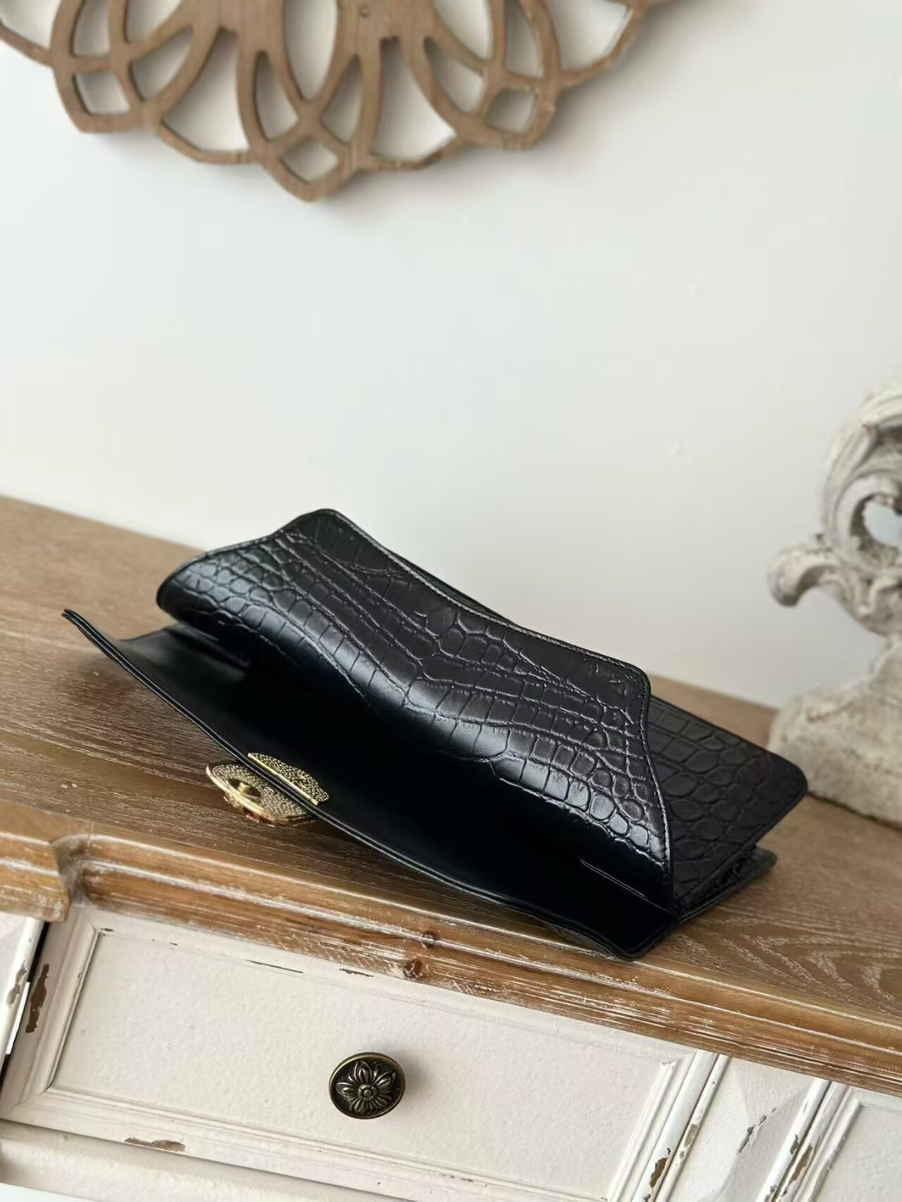 Ch**el Clutch Bag 30x13x14cm