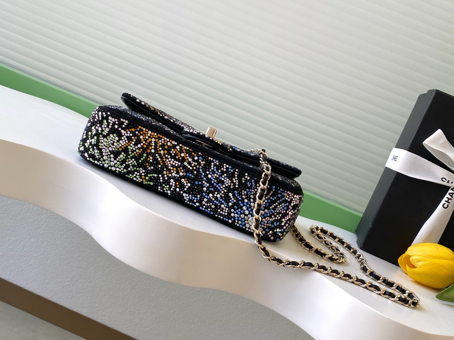 Ch**el Evening Bag 13x21x8cm