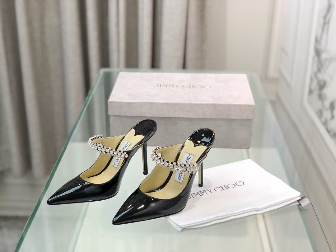 UA J1m*y Ch00 Mules En Cuir Bing