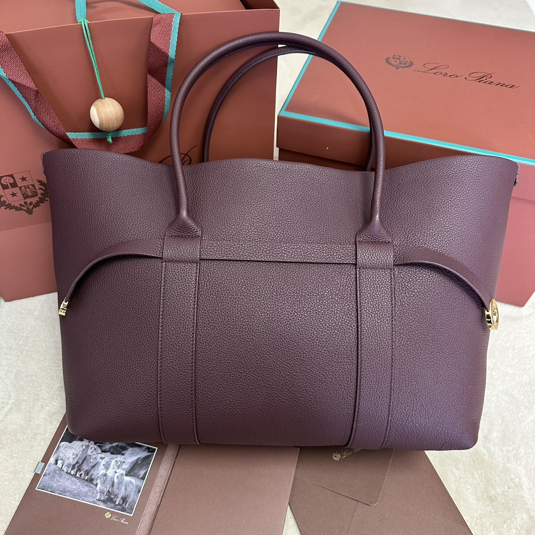 L0r0 P1ana Large Ghiera Shopper 40 X 26 X 18CM