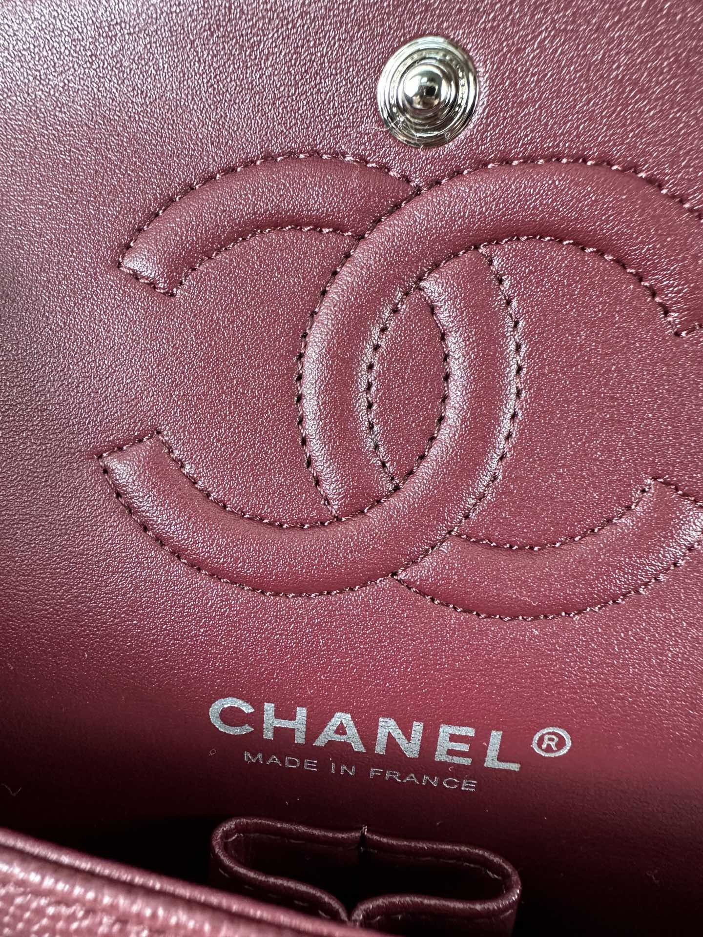 Ch**el CLASSIC 11.12 HANDBAG 14.5×23×6cm
