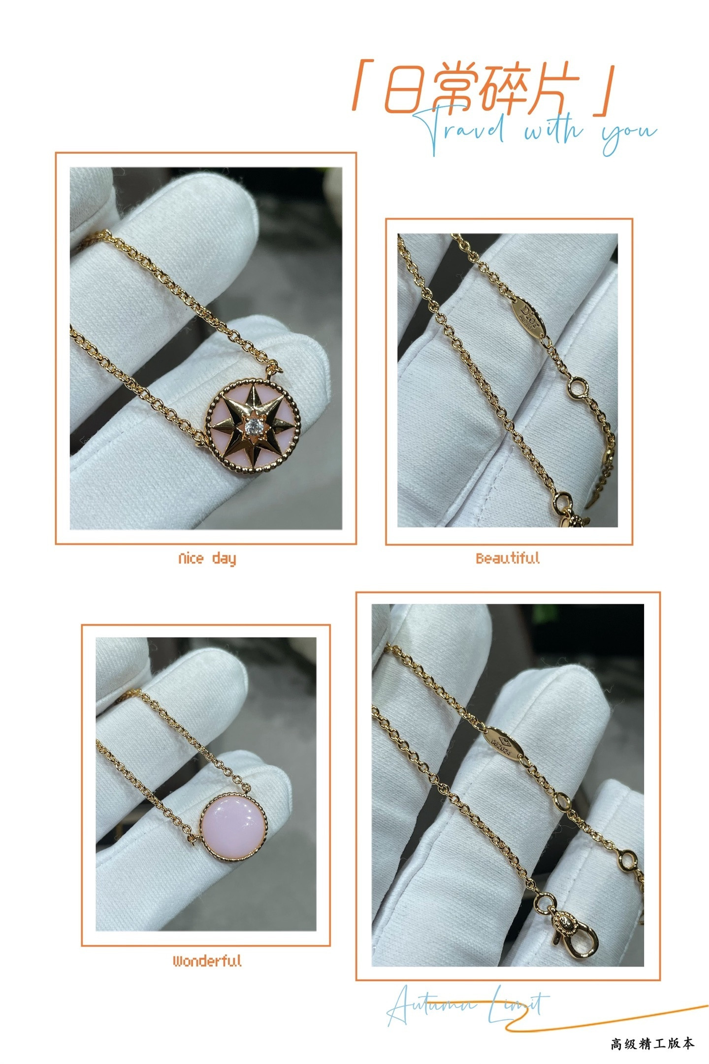 D10r Rose des Vents Necklace