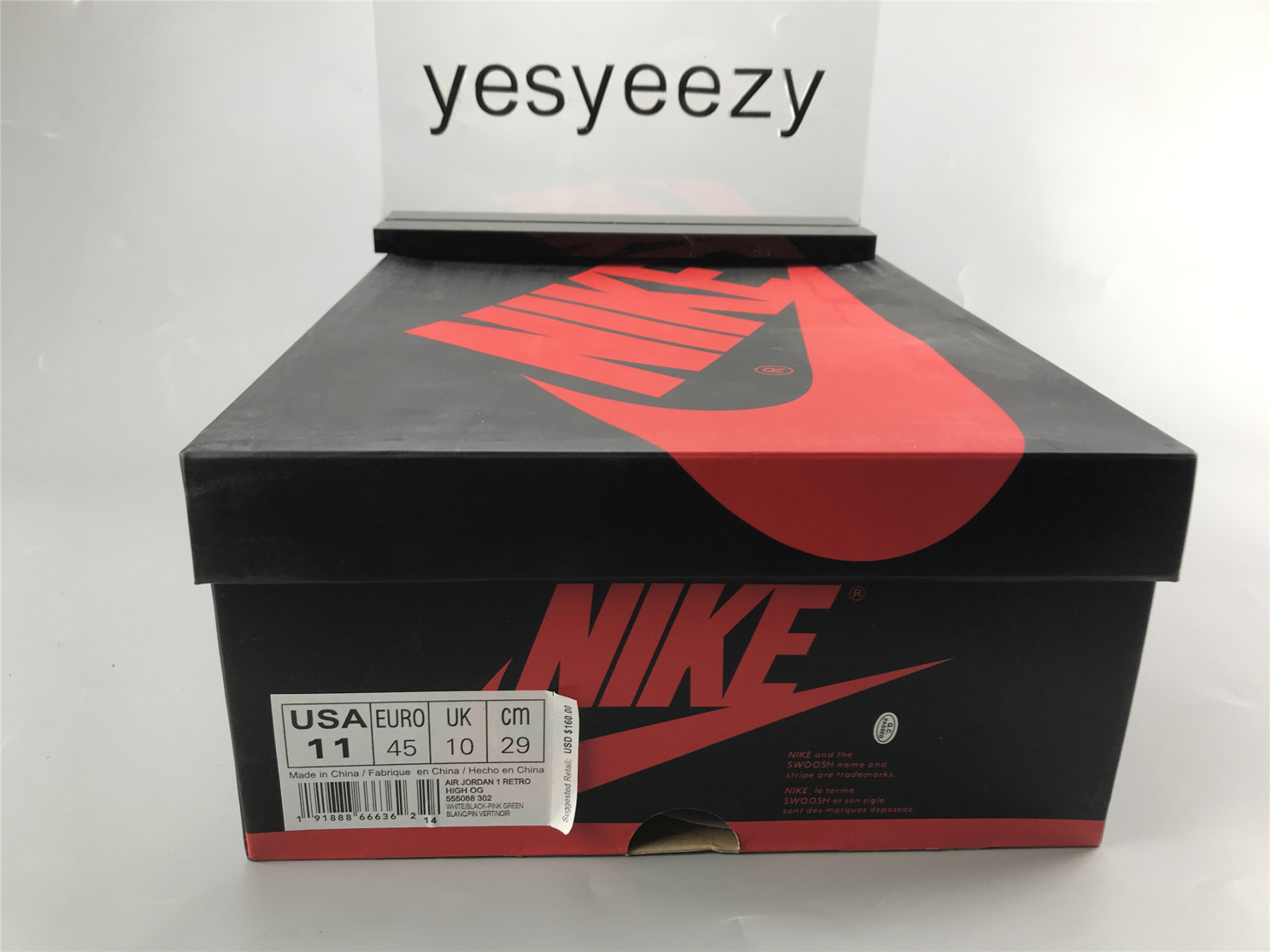 UA AIR JORDAN 1 RETRO HIGH OG "PINE GREEN"