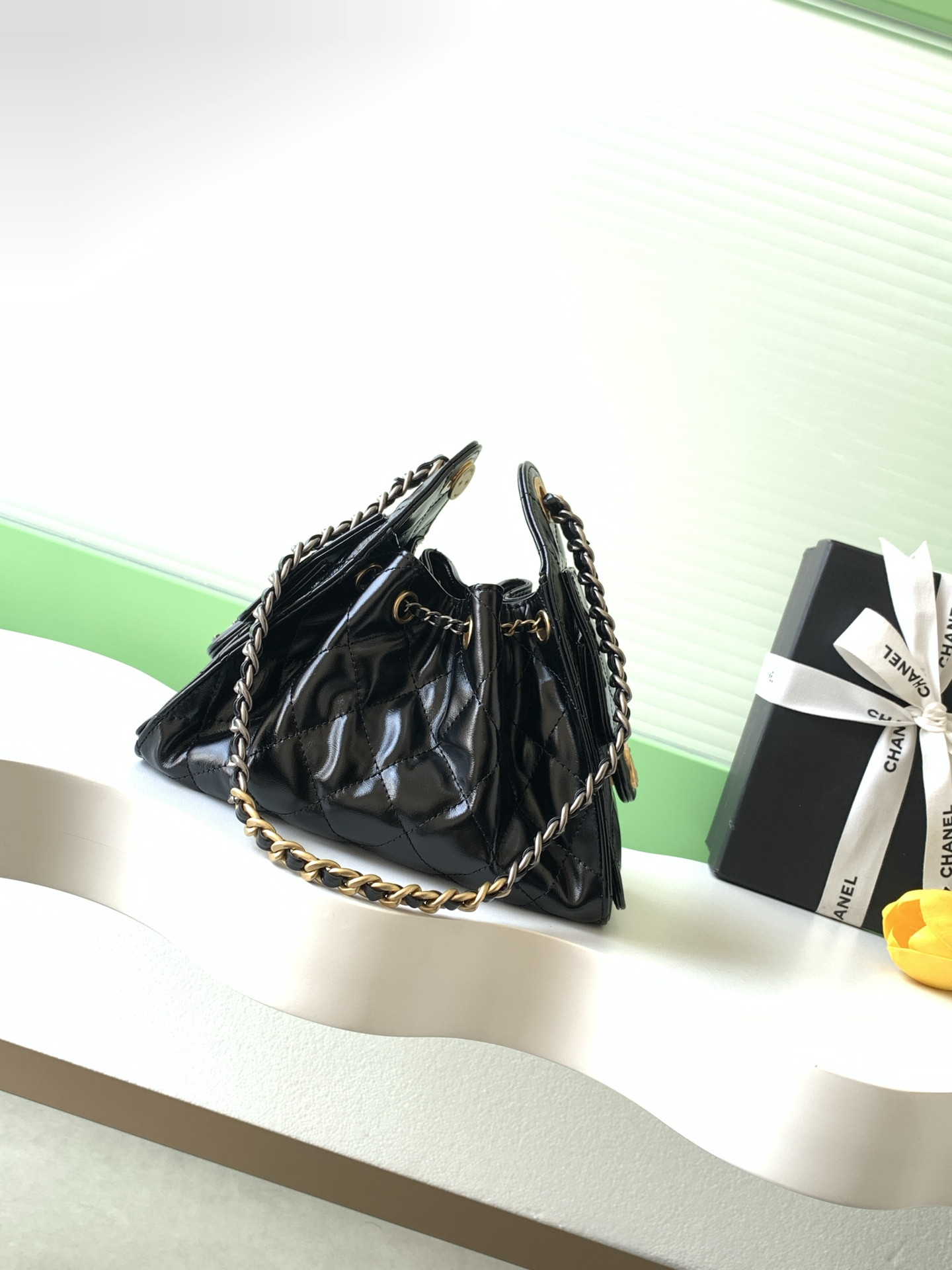 Ch**el 25C Bucket Bag 20x22x12.5cm