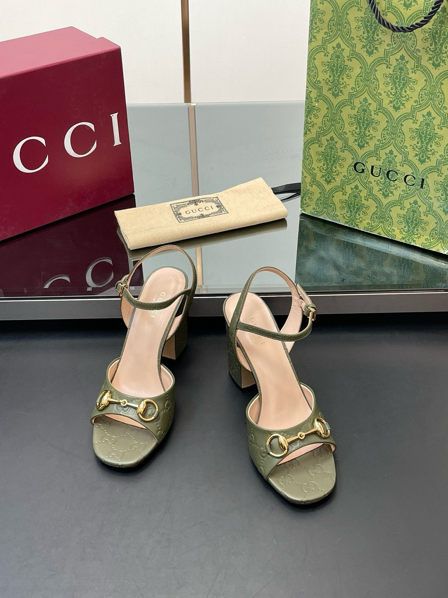 UA Gvc*1 Horsebit Sandal