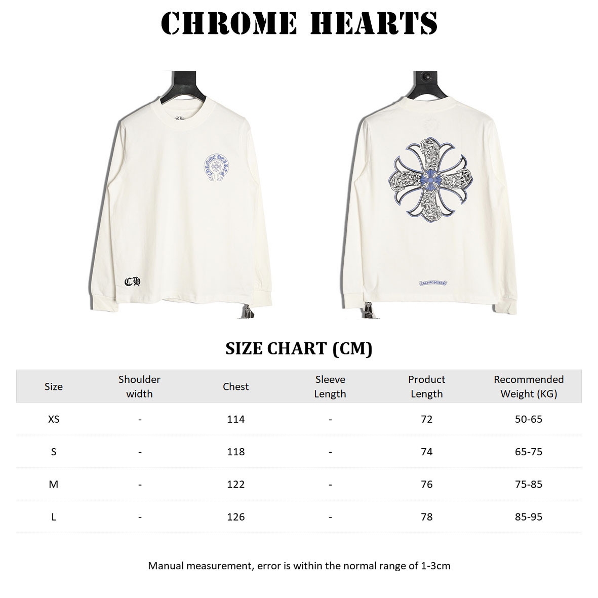 Ch*0me He**ts Long-Sleeved T-shirt