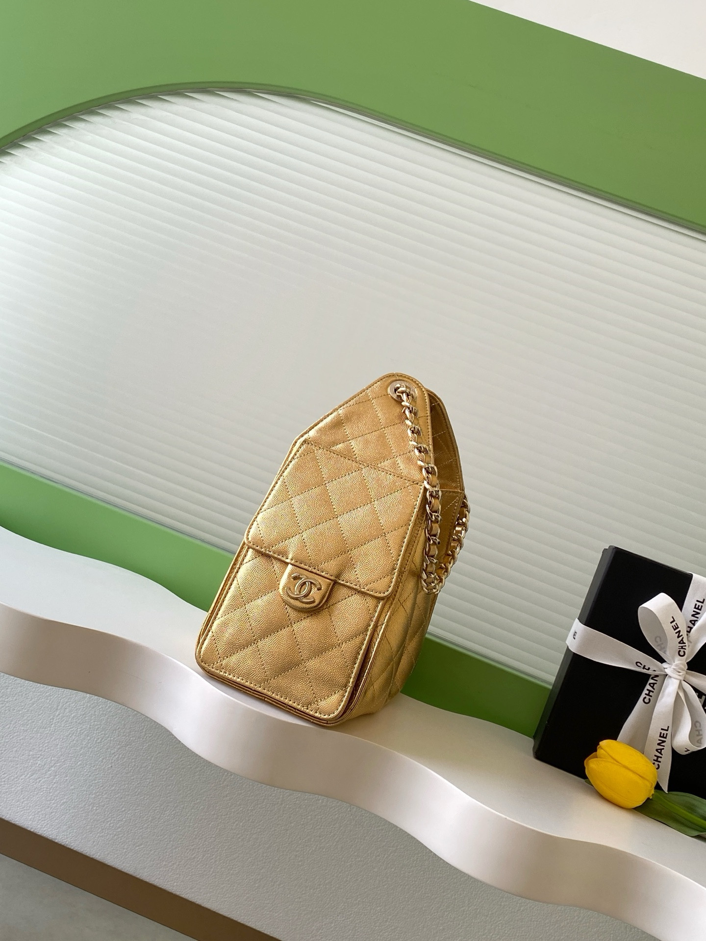 Ch**el 25C Bucket Bag 26x30x14cm