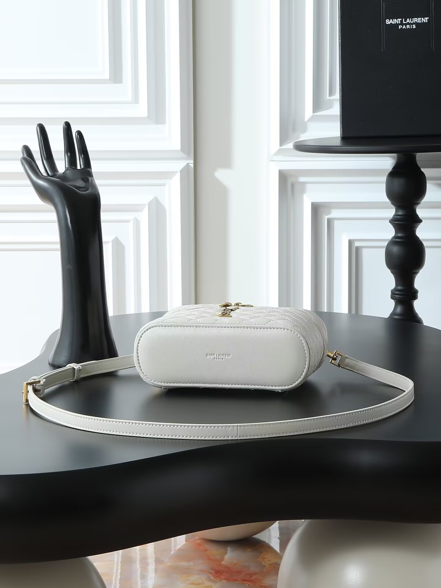 Y51 GABY VANITY BAG IN LAMBSKIN 18 X 11 X 6.5 CM