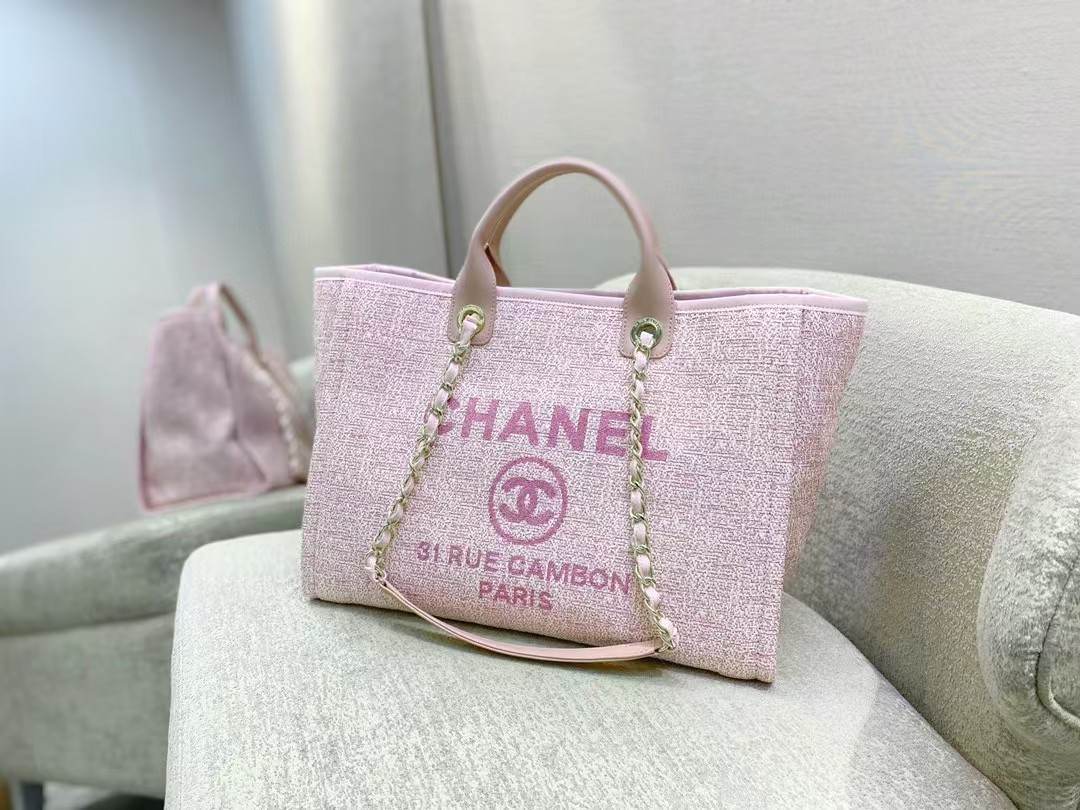 Ch**el Deauville Tote 38cm 38-30-18CM