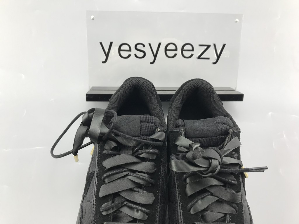 UA NIKE SACAI X LDWAFFLE "BLACK NYLON"