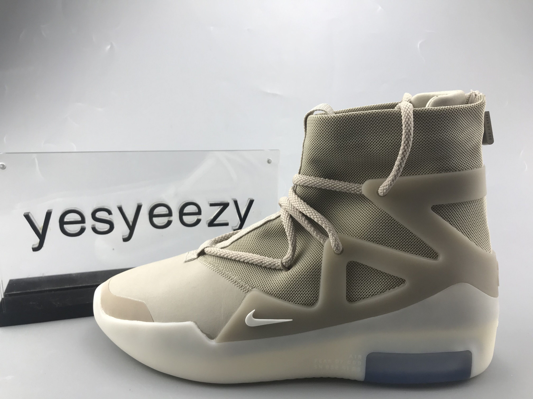UA NIKE AIR FEAR OF GOD 1 "OATMEAL"