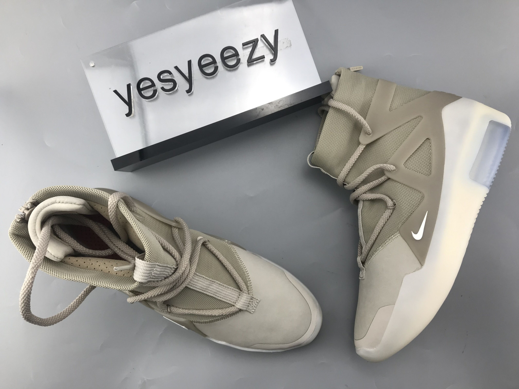 UA NIKE AIR FEAR OF GOD 1 "OATMEAL"
