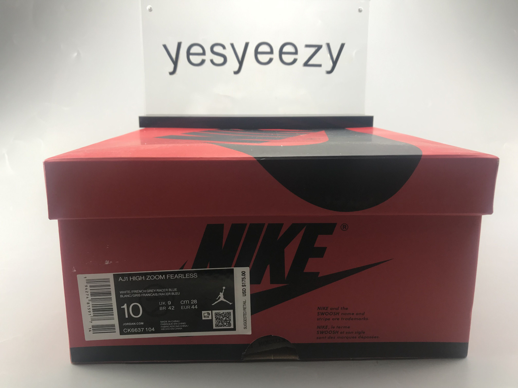 UA AIR JORDAN 1 HIGH ZOOM 