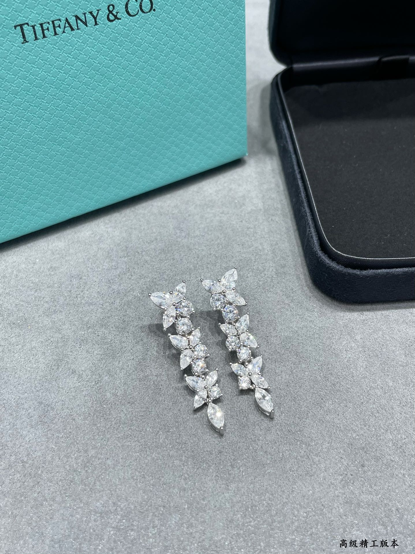 T*f*ny & co. marquise earrings ag925