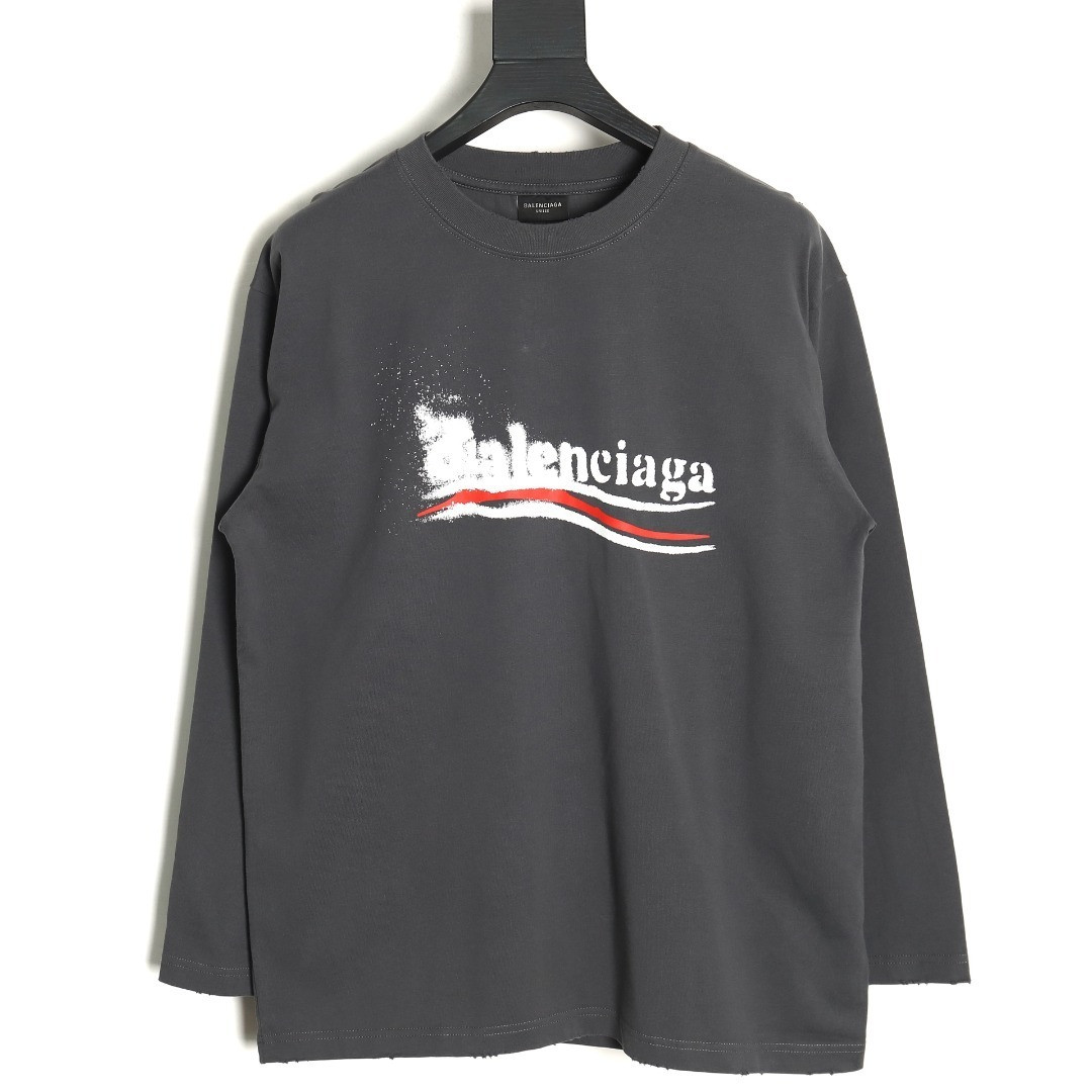 Ba1en*iaga 24Fw Long-sleeved T-shirt