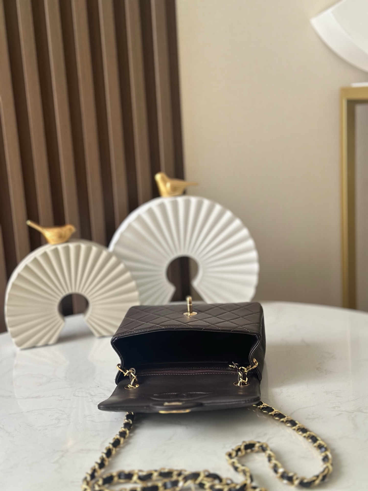Ch**el Mini Square Flap Bag 17.5cm