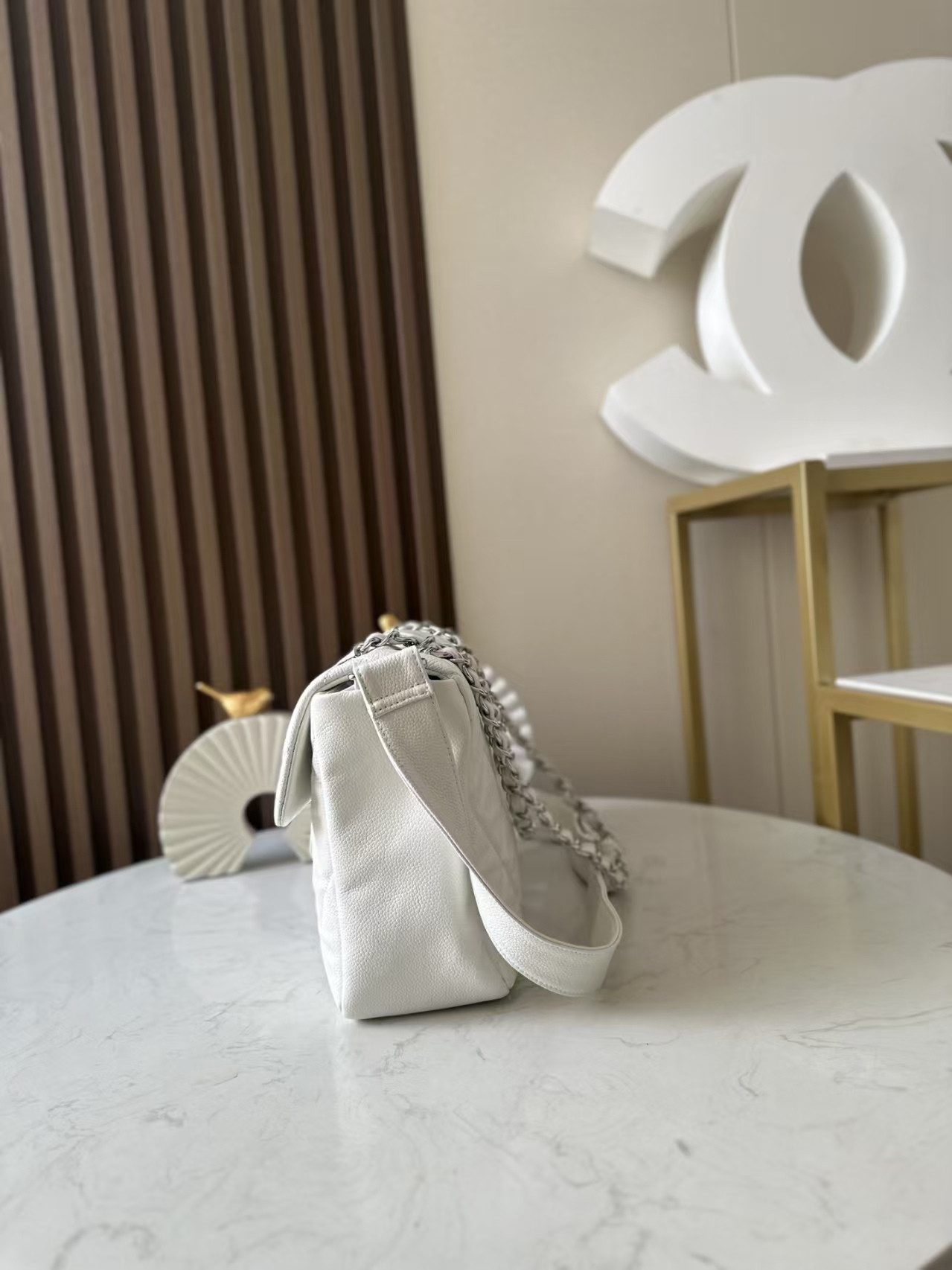 Ch**el Flap Bag AS3372 34x22x10cm