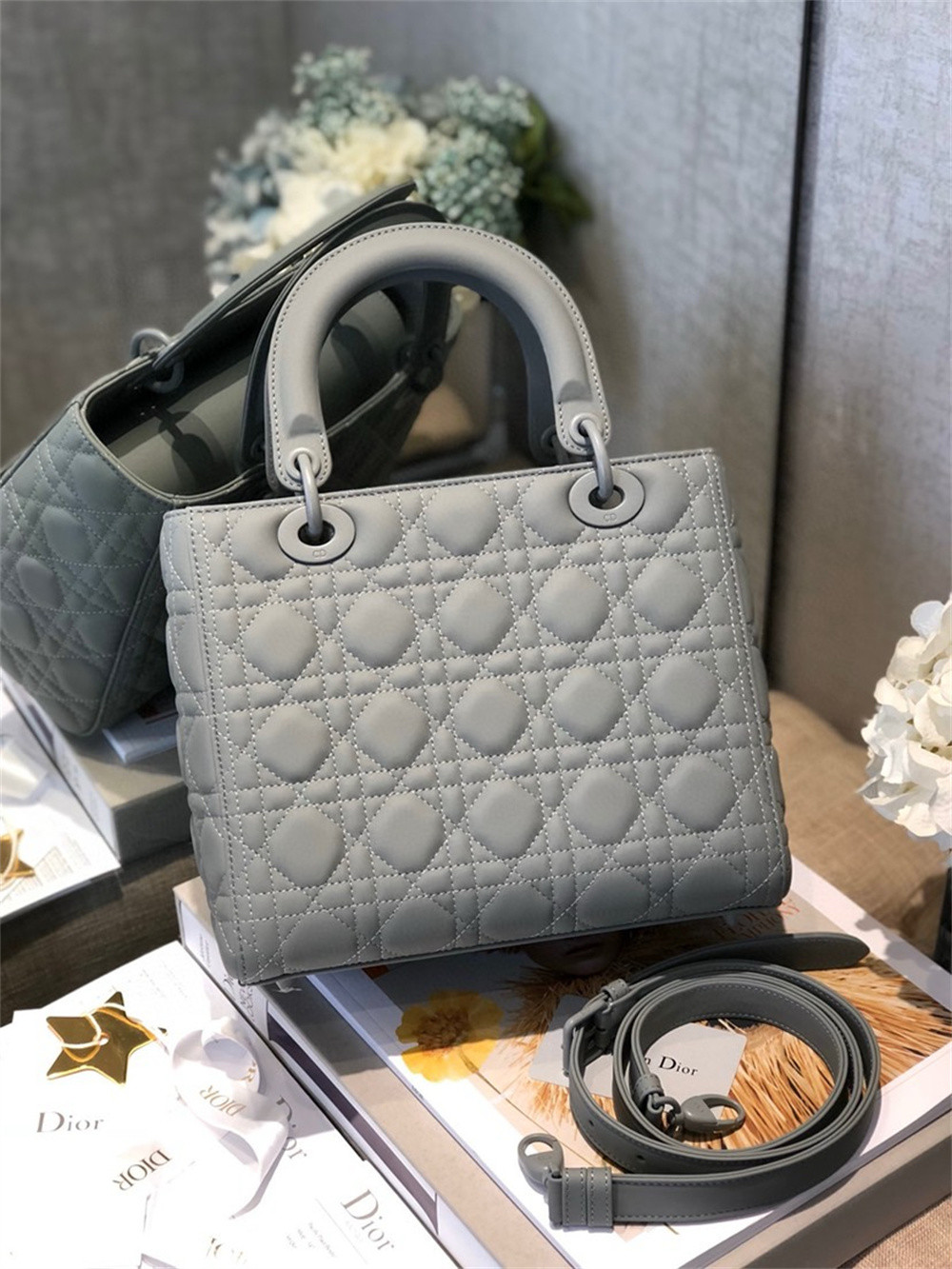 Medium Lady D10r Bag  9.5 x 8 x 4.5 inches