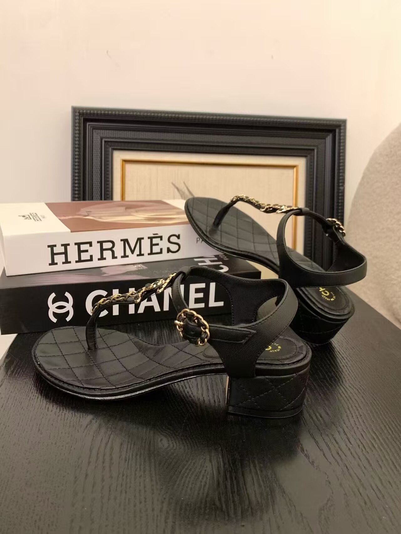 UA Ch**el Thong Sandals