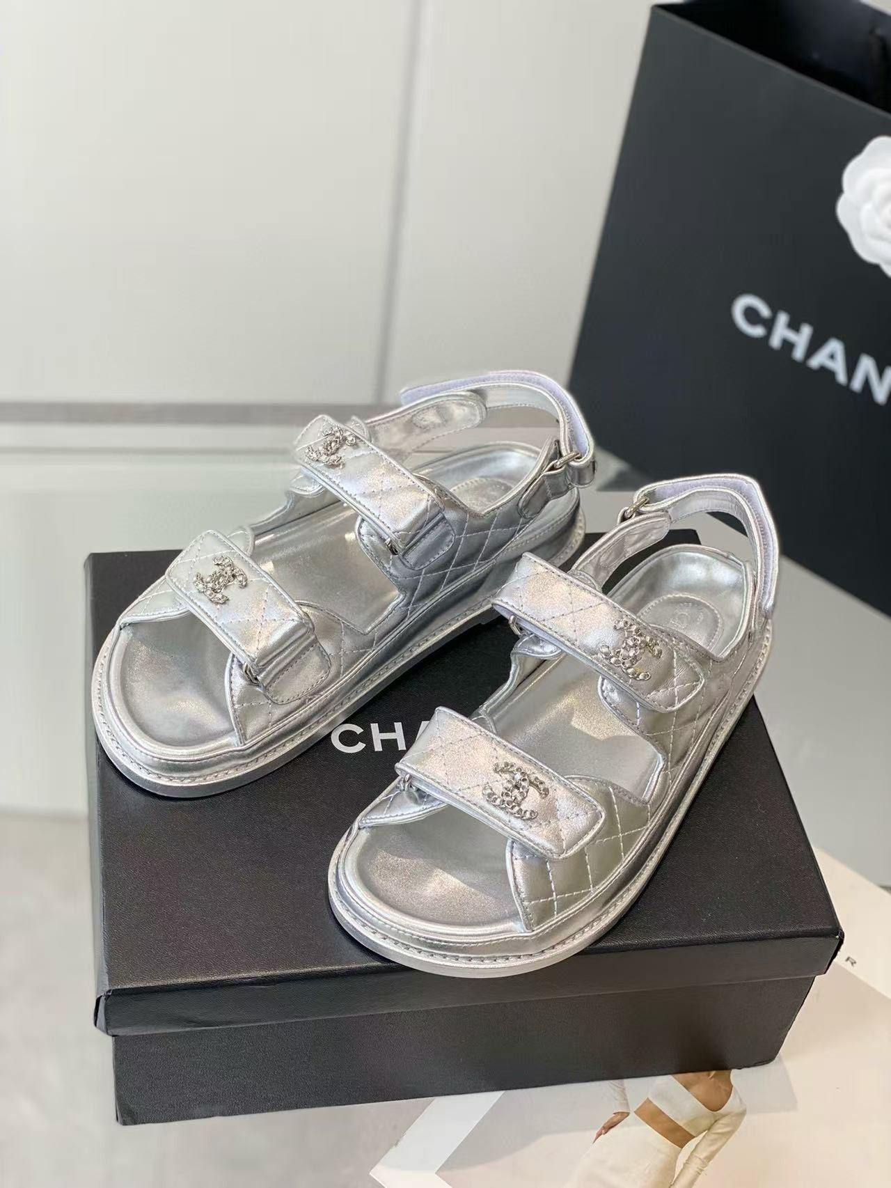 UA Ch**el Sandals