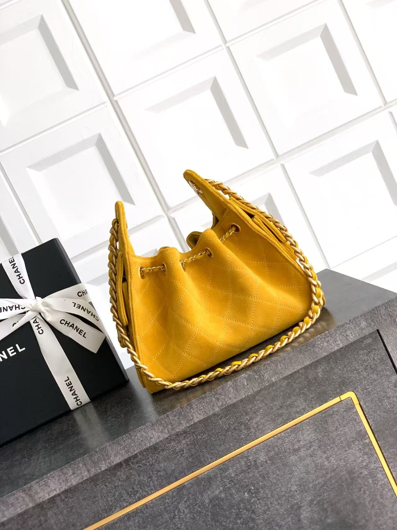 Ch**el 25C Bucket Bag 20x22x12.5cm